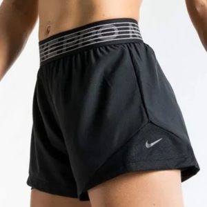 Black Nike shorts. Size large